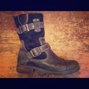 Ariat Moto Boots, Black, size 7